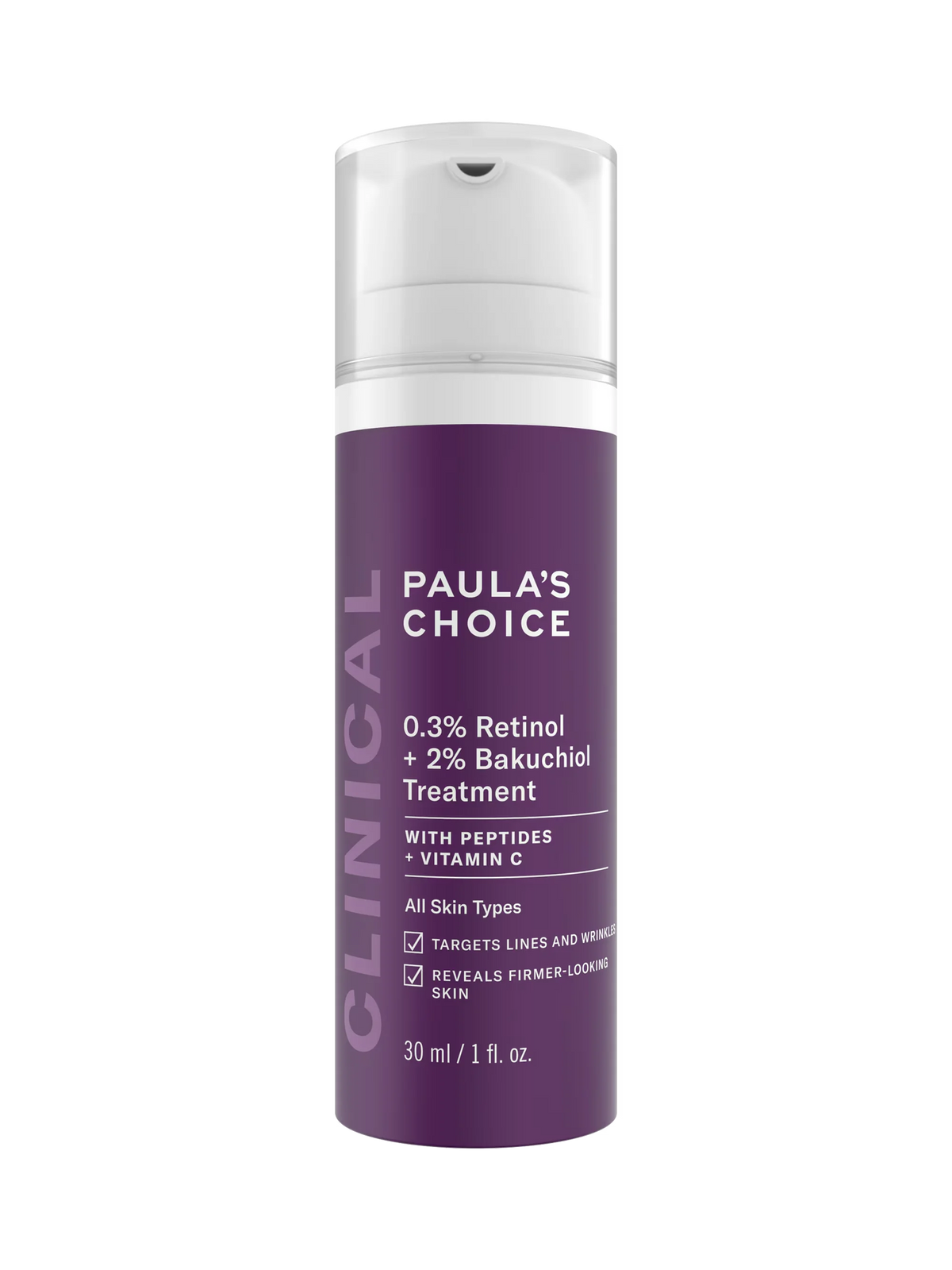 0.3% Retinol + 2% Bakuchiol Treatment